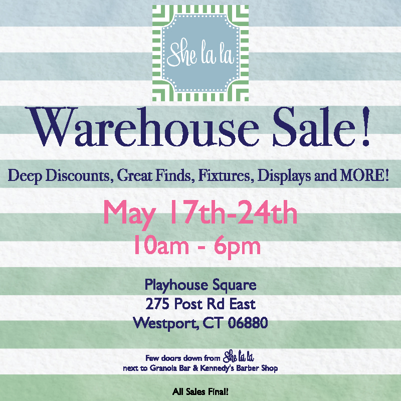 Warehouse Sale Ad